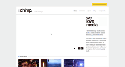 Desktop Screenshot of chimpmedia.co.uk